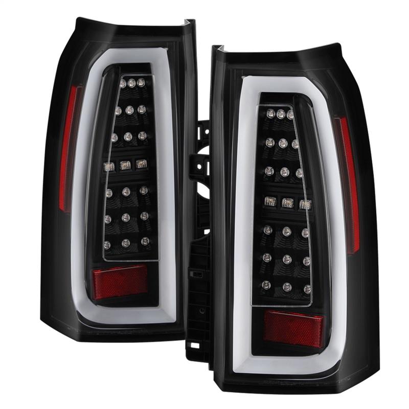 Spyder 15-17 GMC Yukon LED Tail Lights - Black (ALT-YD-GY15-LED-BK) 5085702 Main Image