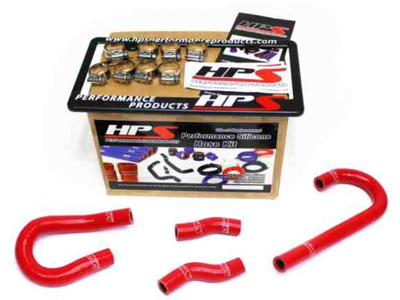 HPS Coolant Hoses 57-1473-RED Item Image