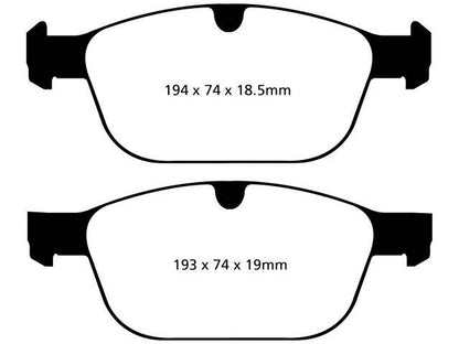 EBC Brake Pads DP22018 Item Image