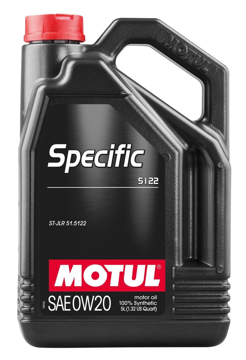 Motul 5L OEM Synthetic Engine Oil ACEA A1/B1 Specific 5122 0W20 107339 Main Image