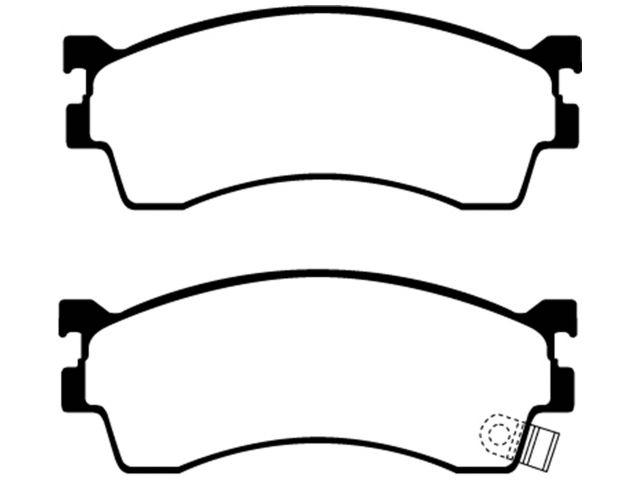 EBC Brake Pads DP31409C Item Image