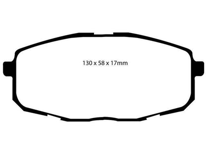 EBC Brake Pads DP31562C Item Image