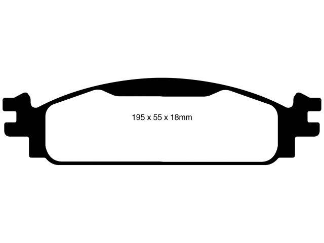 EBC Brake Pads DP31825C Item Image