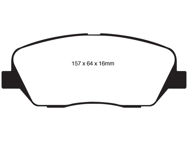 EBC Brake Pads DP31844C Item Image