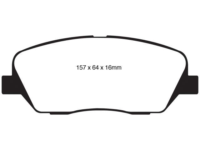 EBC Brake Pads DP41844R Item Image