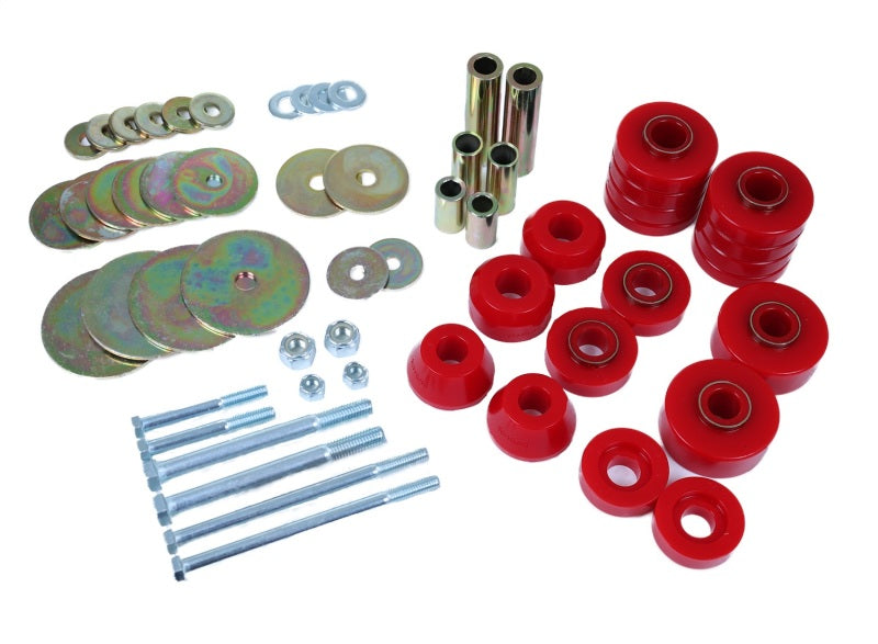 Energy Suspension ES Body Mounts - Red Suspension Bushing Kits main image