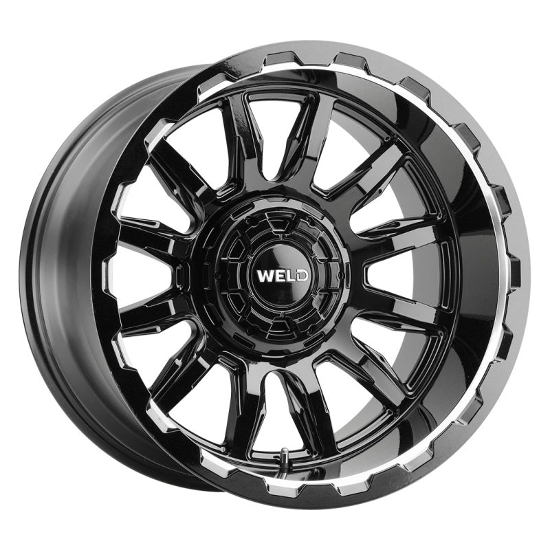 Weld Gauntlet 20x9 / 6x139.7 BP/ 5.75n. BS (+20mm Offset) Gloss Black Wheel W13709098575-P2