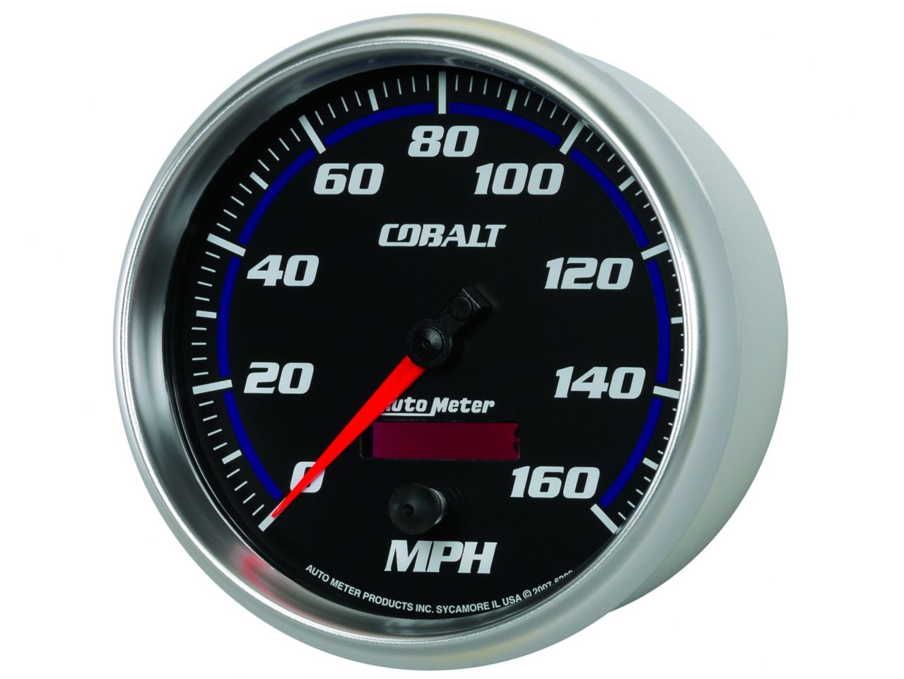 Autometer Gauge, Speedometer, 5", 160Mph, Elec. Programmable, Cobalt