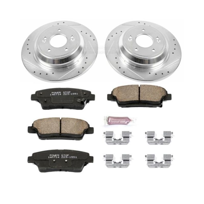 PowerStop PSB Z23 Evolution Kit Brakes, Rotors & Pads Brake Kits - Performance D&S main image