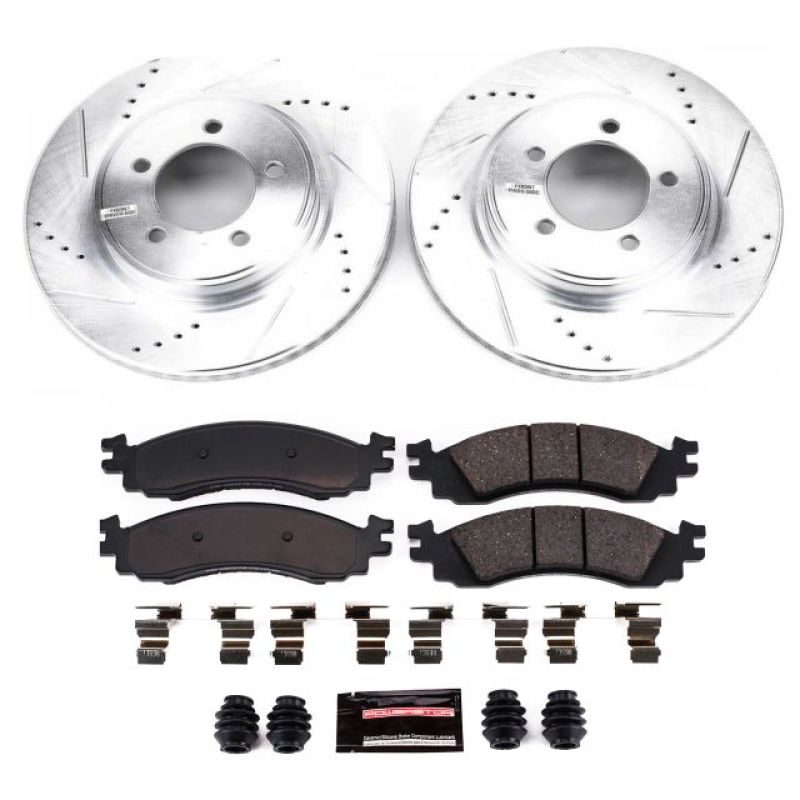 PowerStop PSB Z23 Evolution Kit Brakes, Rotors & Pads Brake Kits - Performance D&S main image