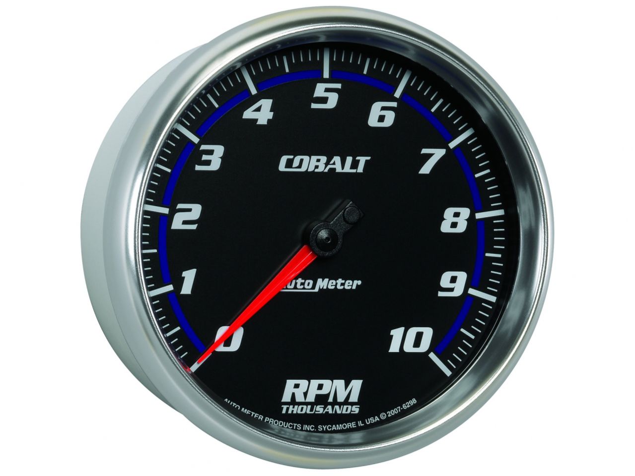 Autometer Gauge, Tachometer, 5", 10k Rpm, In-Dash, Cobalt