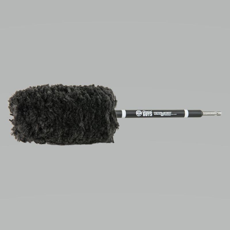 Chemical Guys Power Woolie PW12X Synthetic Microfiber Wheel Brush w/Drill Adapter (P12) ACC401