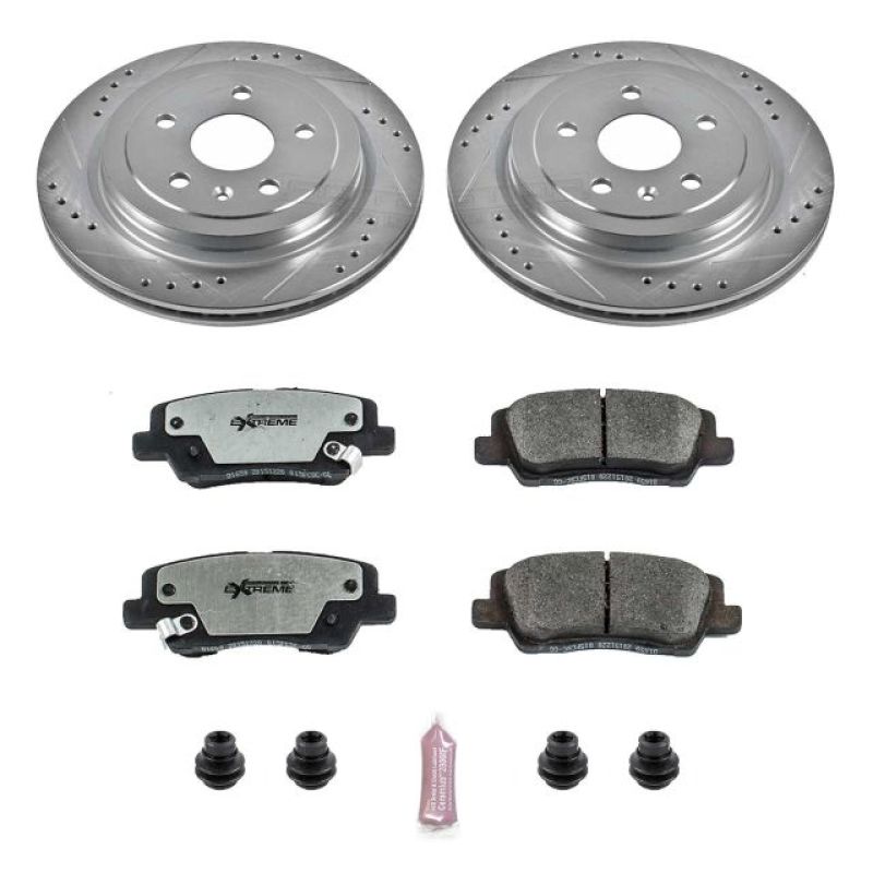 PowerStop PSB Z26 Street Warrior Kit Brakes, Rotors & Pads Brake Kits - Performance D&S main image