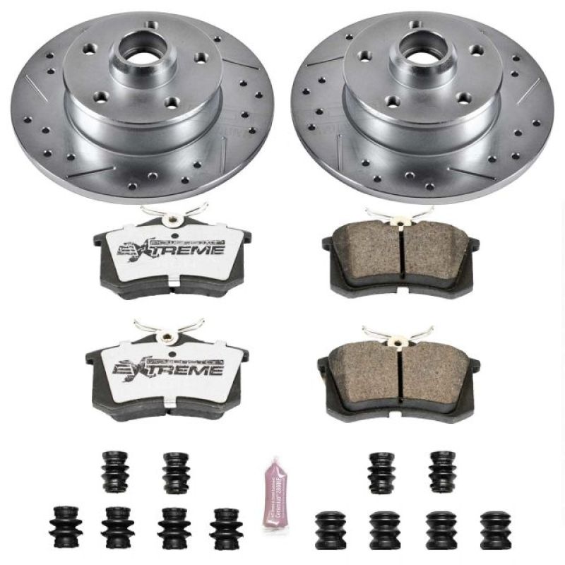 PowerStop PSB Z26 Street Warrior Kit Brakes, Rotors & Pads Brake Kits - Performance D&S main image