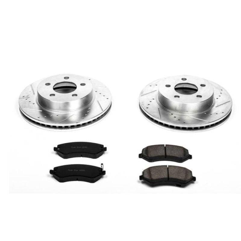 PowerStop PSB Z23 Evolution Kit Brakes, Rotors & Pads Brake Kits - Performance D&S main image