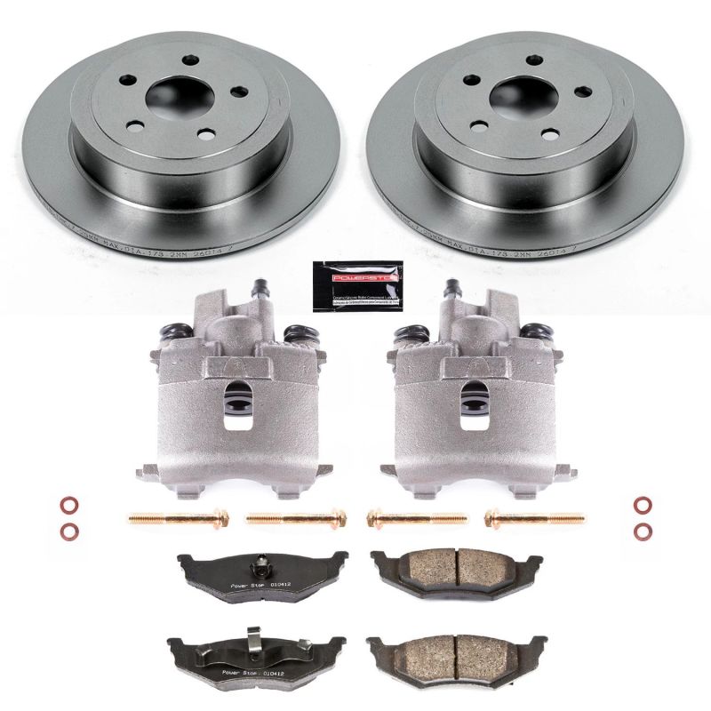 PowerStop PSB Autospecialty Kit w/Cals Brakes, Rotors & Pads Brake Kits - OE main image