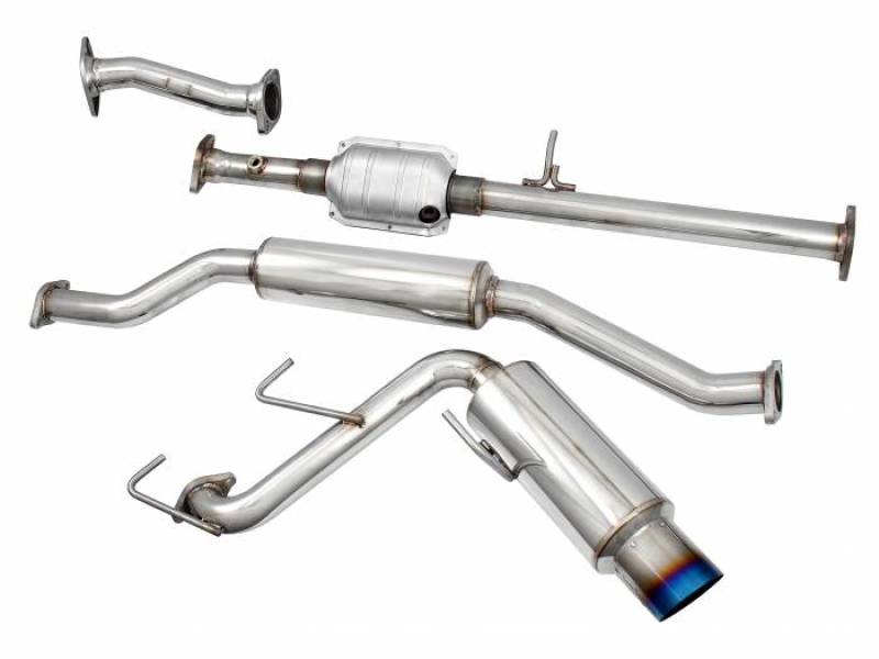 Injen 08-13 Lancer 2.0L 4cyl / 09 Lancer 2.4L Polished 60mm Catback Exh w/ 4in Burnt & Rolled Ti Tip SP1835TT-1