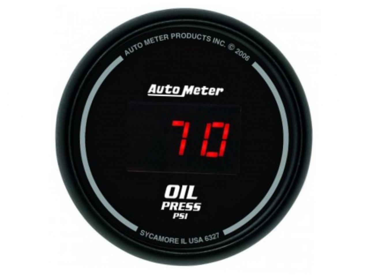 Autometer Oil Pressure Gauge 6327 Item Image