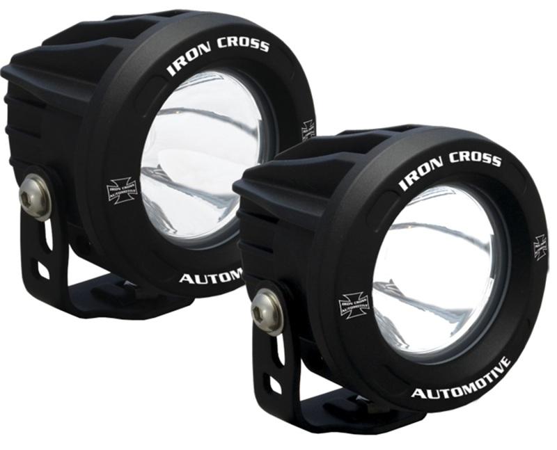 Iron Cross 3.75in LED Premium Bumper Light Pair (860 Lumens Each) OP3R-ICKIT Main Image