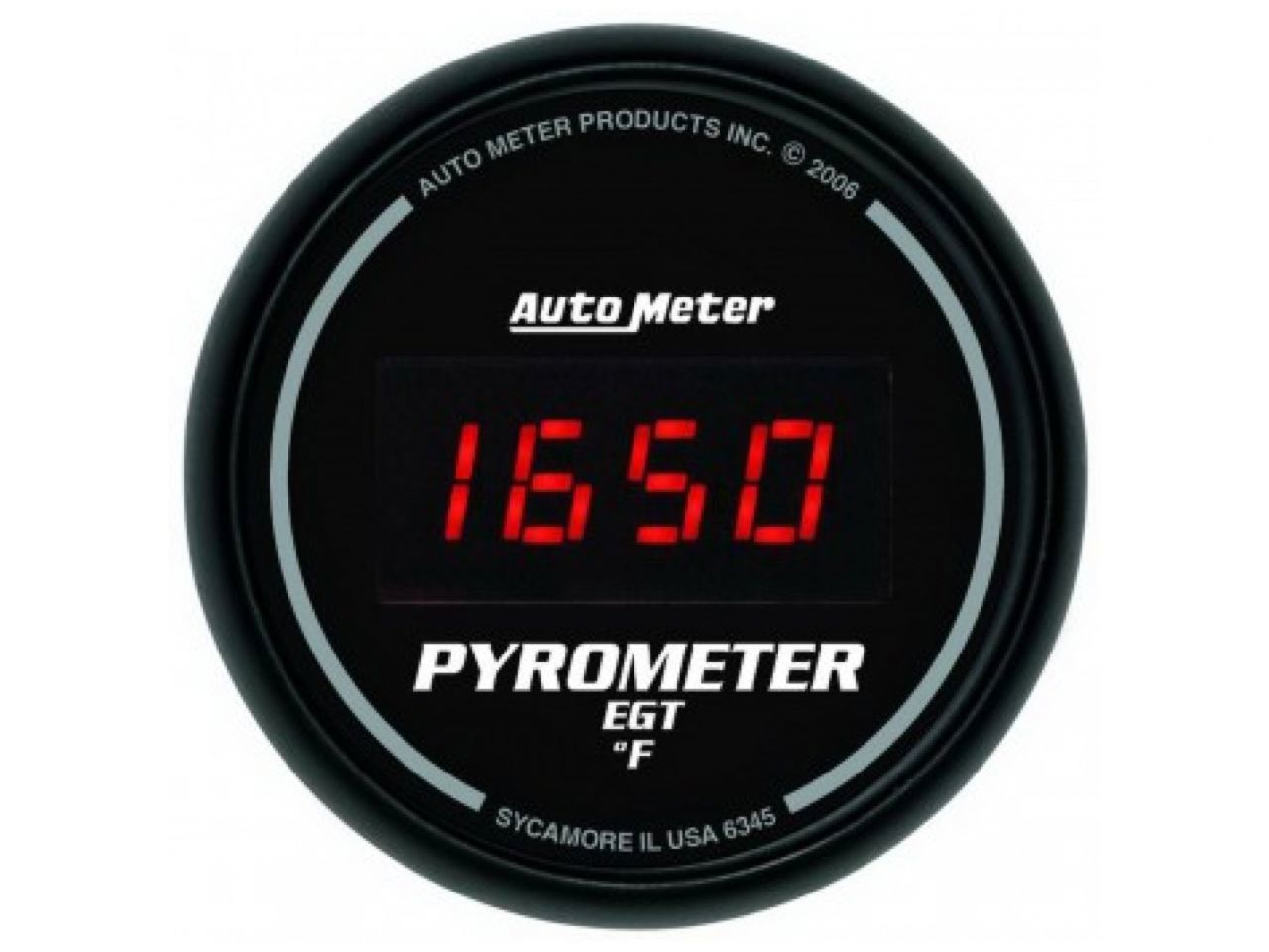 Autometer Pyrometer Gauge 6345 Item Image