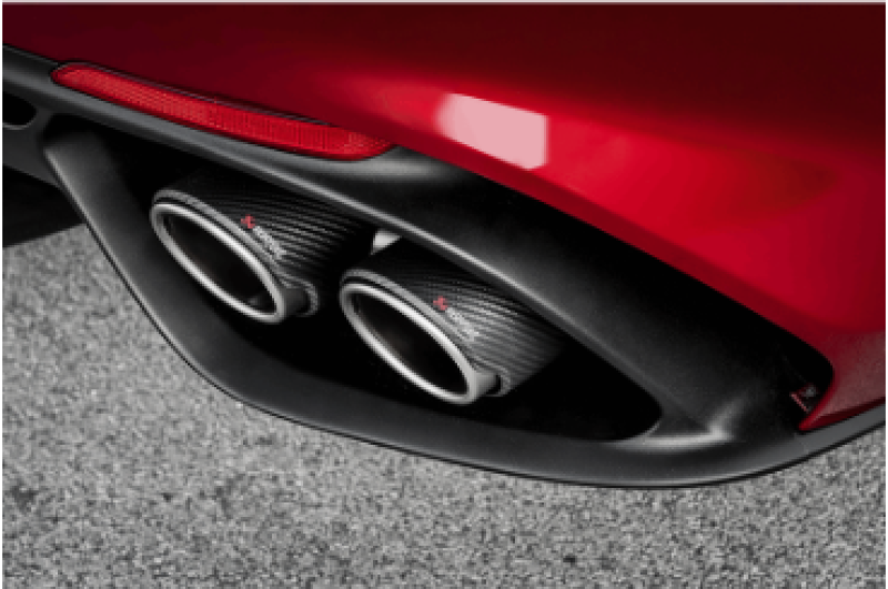 Akrapovic 17-19 Alfa Romeo Giulia Quadrifoglio Evolution Line Cat Back (Titanium) S-AR/TI/1H Main Image