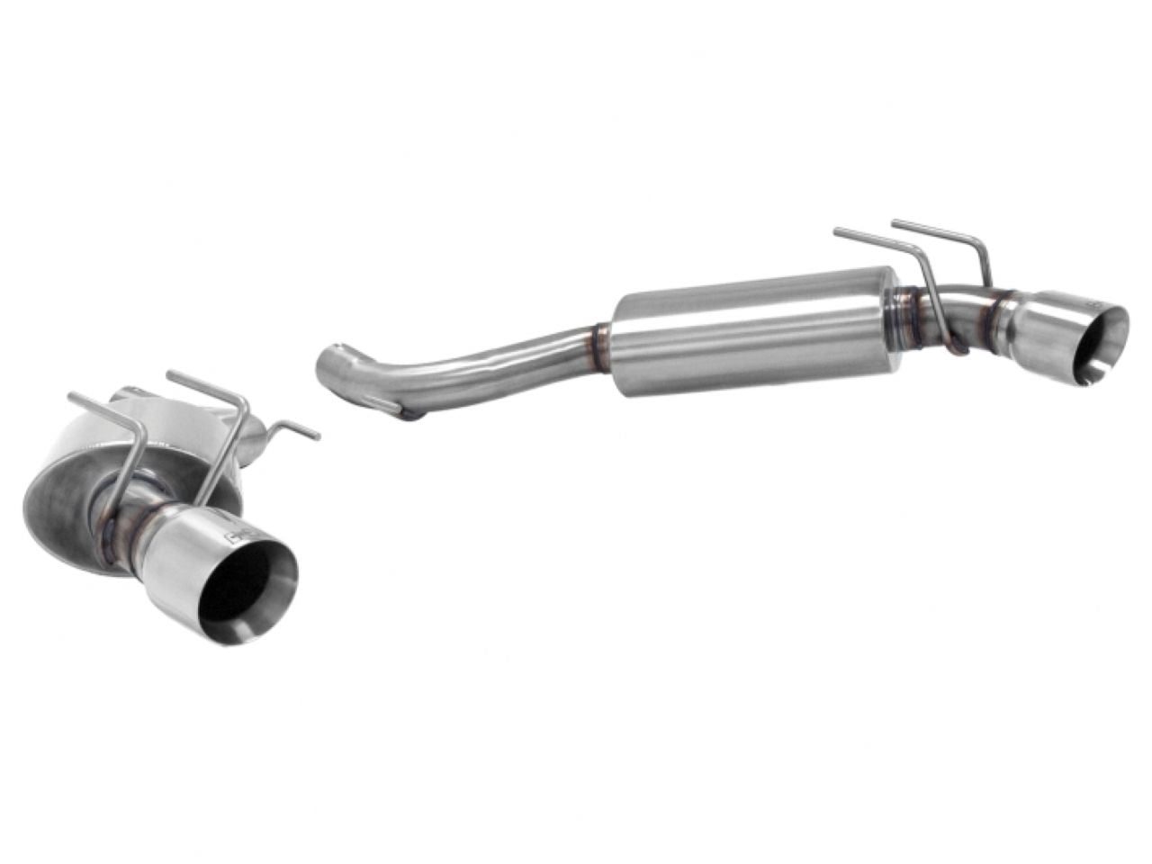 Hurst Shifters Axle-back Exhaust System - Dual - DOR - 304S - Moderate