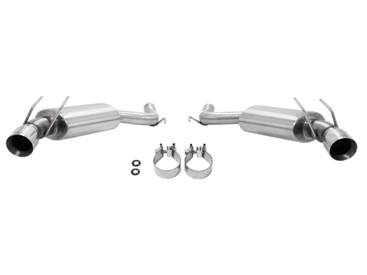 Hurst Shifters Axle-back Exhaust System - Dual - DOR - 304S - Moderate