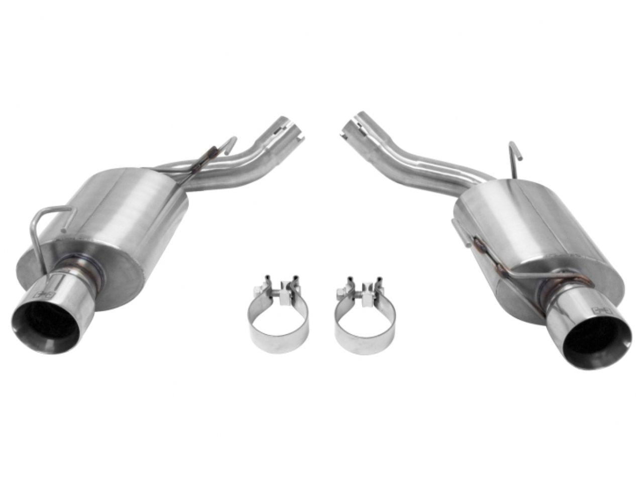 Hurst Shifters Axle-back Exhaust System Dual DOR 304S Moderate Sound Lamina