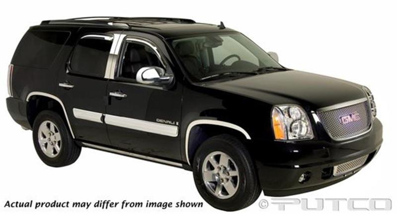 Putco 07-14 GMC Yukon w/o Side Molding DH/FTC/HL/MC/RH//TL/WH Chrome Trim Accessory Kits 405625 Main Image