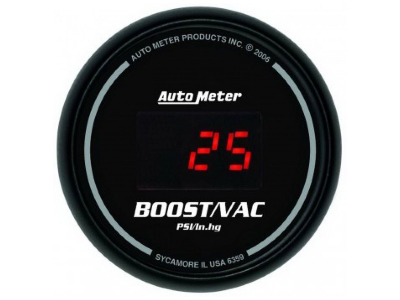 Autometer Boost Gauge 6359 Item Image