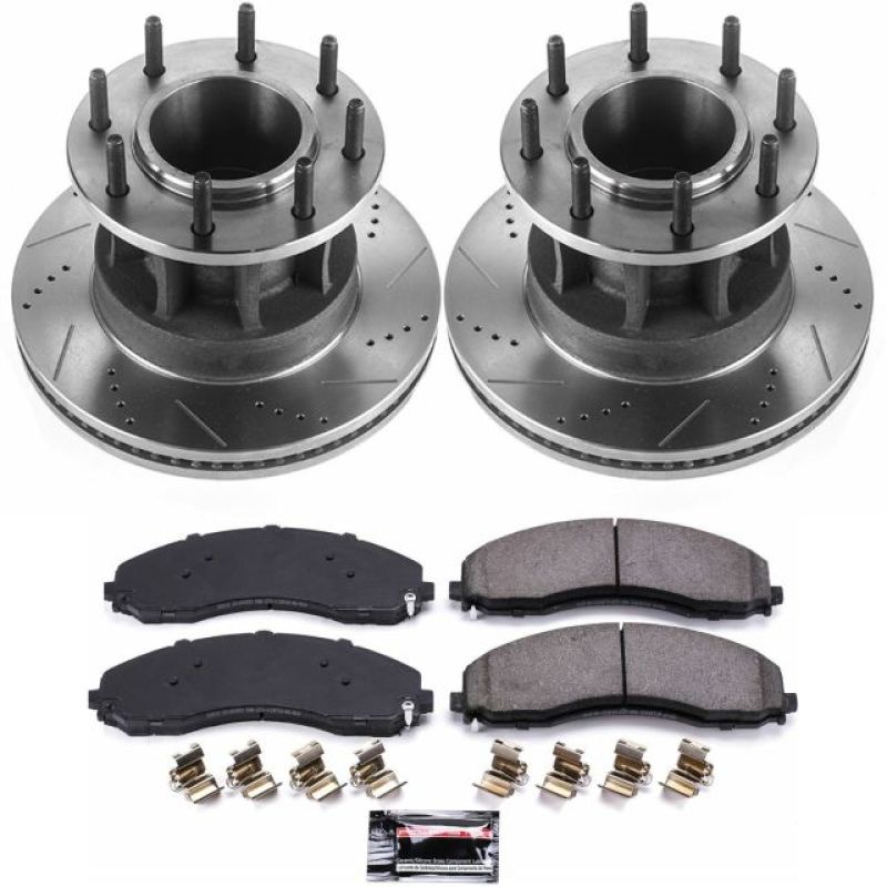 PowerStop PSB Z36 Truck & Tow Kit Brakes, Rotors & Pads Brake Kits - Performance D&S main image