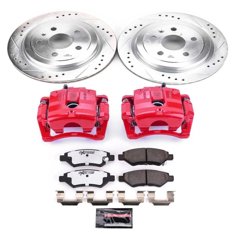 PowerStop PSB Z26 Street Kit w/Cals Brakes, Rotors & Pads Brake Kits - Performance D&S main image