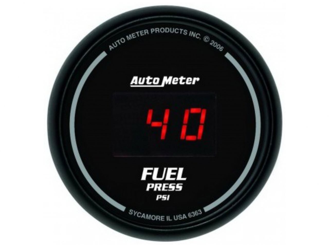 Autometer Fuel Pressure Gauge 6363 Item Image