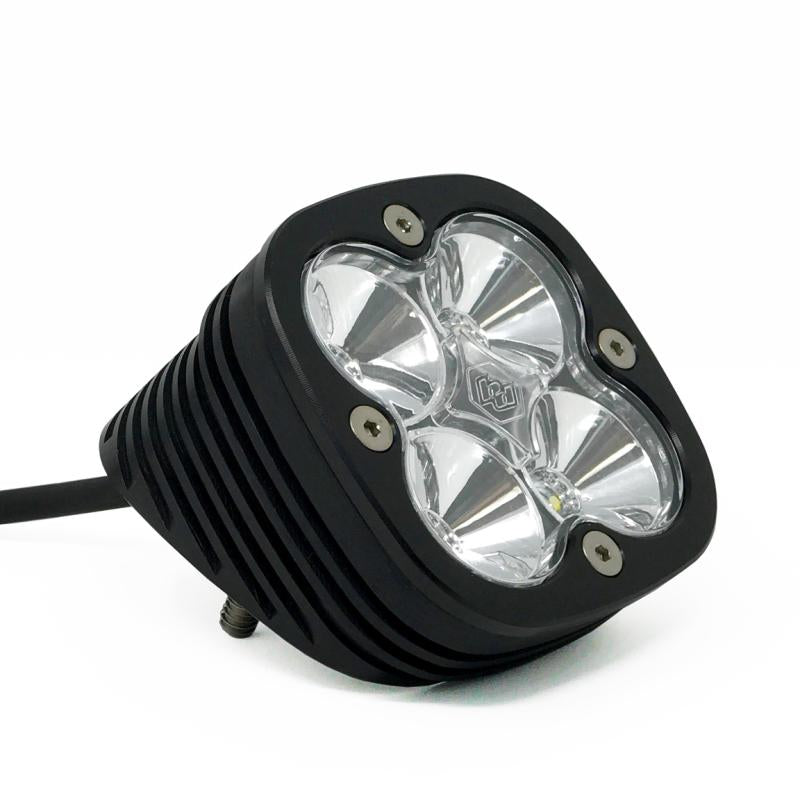 Baja Designs Squadron Pro Series Black Flush Mount Work/Scene Pattern LED Light Pod - Clear 492006 Main Image