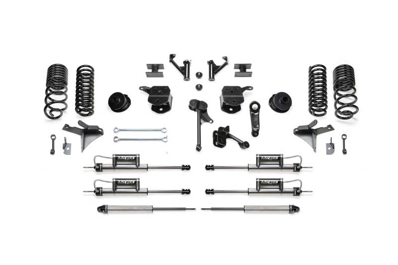 Fabtech 14-18 Ram 2500 4WD 5in Basic System w/Dual Front DL 2.25 Resi Shocks & Rear DL Shocks K3164DL Main Image