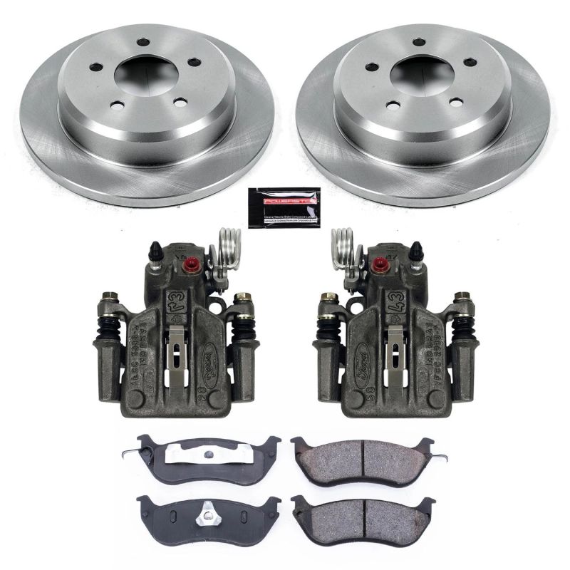 PowerStop PSB Autospecialty Kit w/Cals Brakes, Rotors & Pads Brake Kits - OE main image