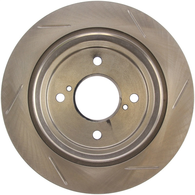 StopTech Sport Slotted Brake Rotor; Rear Left