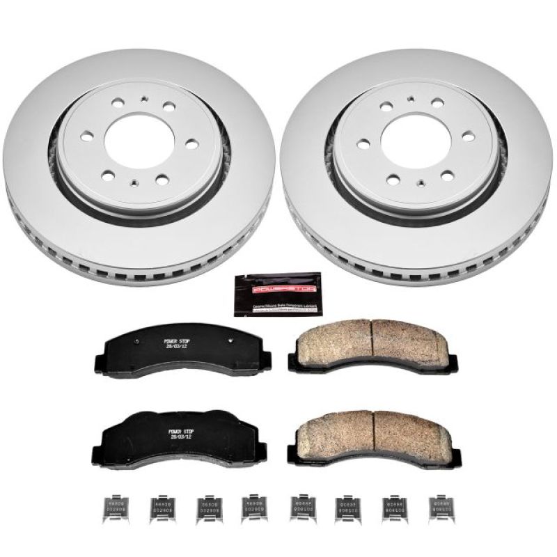 PowerStop PSB Z17 Evolution Coated Kit Brakes, Rotors & Pads Brake Kits - Performance Blank main image