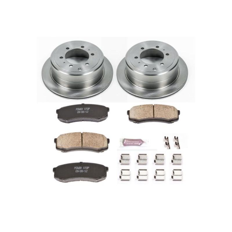 PowerStop PSB Autospecialty Kit Brakes, Rotors & Pads Brake Kits - OE main image