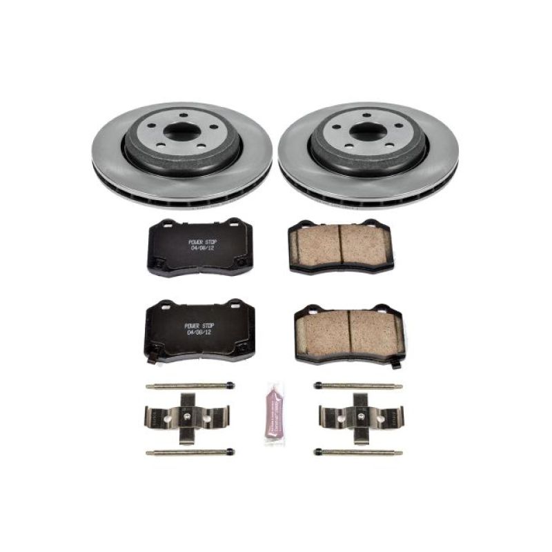 PowerStop PSB Autospecialty Kit Brakes, Rotors & Pads Brake Kits - OE main image