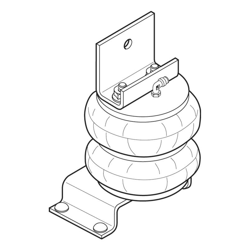 Firestone Ride-Rite Air Helper Spring Kit Front 90-07 F35 (W217602070) 2070 Main Image