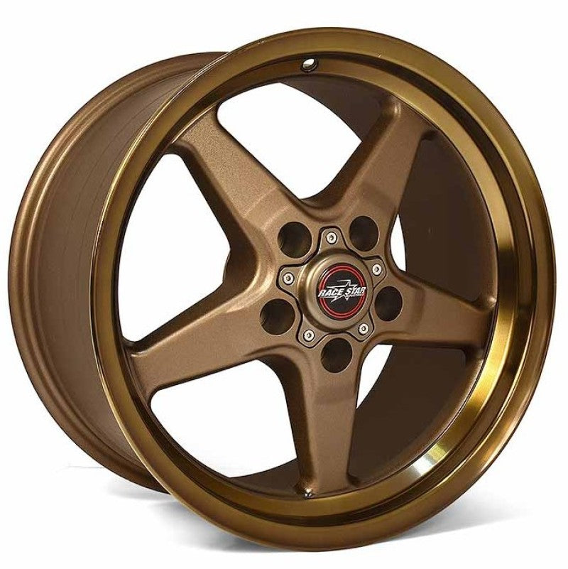 Race Star 92 Drag Star Bracket Racer 17x9.5 5x115BC 6.125BS Bronze 92-795452BZ