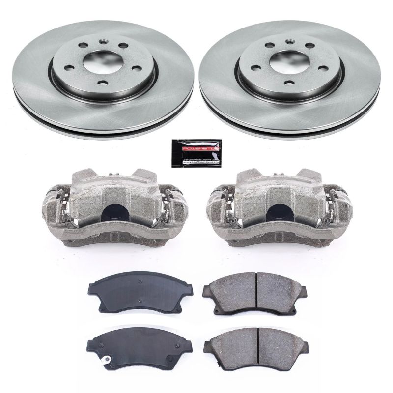 PowerStop PSB Autospecialty Kit w/Cals Brakes, Rotors & Pads Brake Kits - OE main image