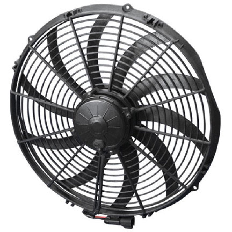 SPAL 2467 CFM 16in High Performance Race Fan - Pull / Curved (VA18-AP70/LLF-59A) 30102113