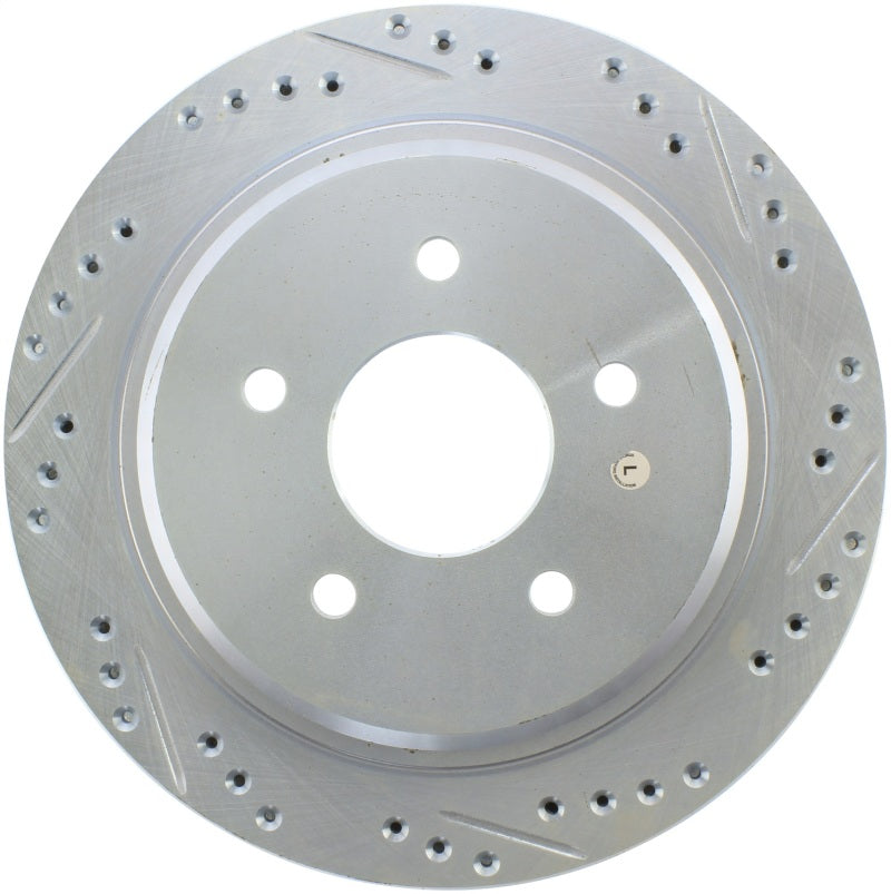 StopTech Select Sport Drilled & Slotted Rotor - Front Right 227.62061L