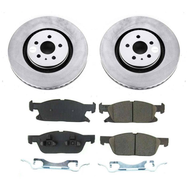 PowerStop PSB Z17 Evolution Coated Kit Brakes, Rotors & Pads Brake Kits - Performance Blank main image