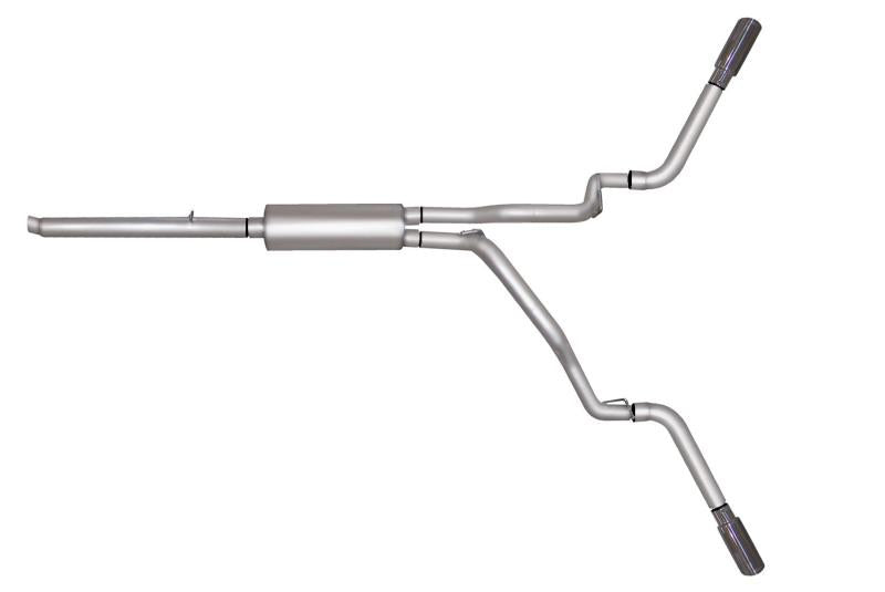 Gibson 05-07 Dodge Dakota Laramie 3.7L 2.5in Cat-Back Dual Extreme Exhaust - Stainless 66540 Main Image