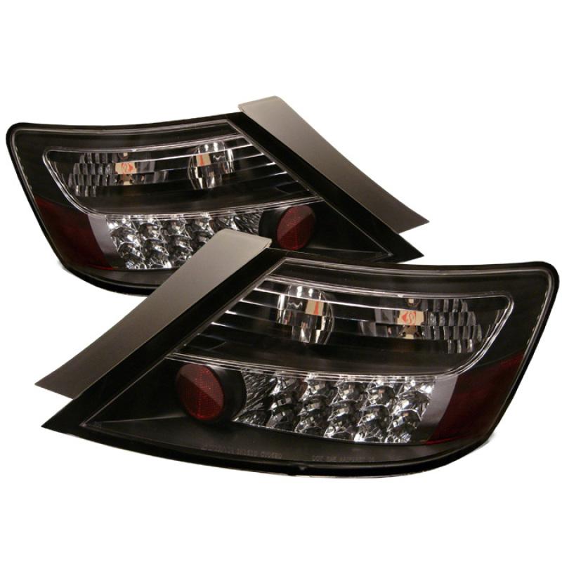 Spyder Honda Civic 06-08 2Dr LED Tail Lights Black ALT-YD-HC06-2D-LED-BK 5004499 Main Image