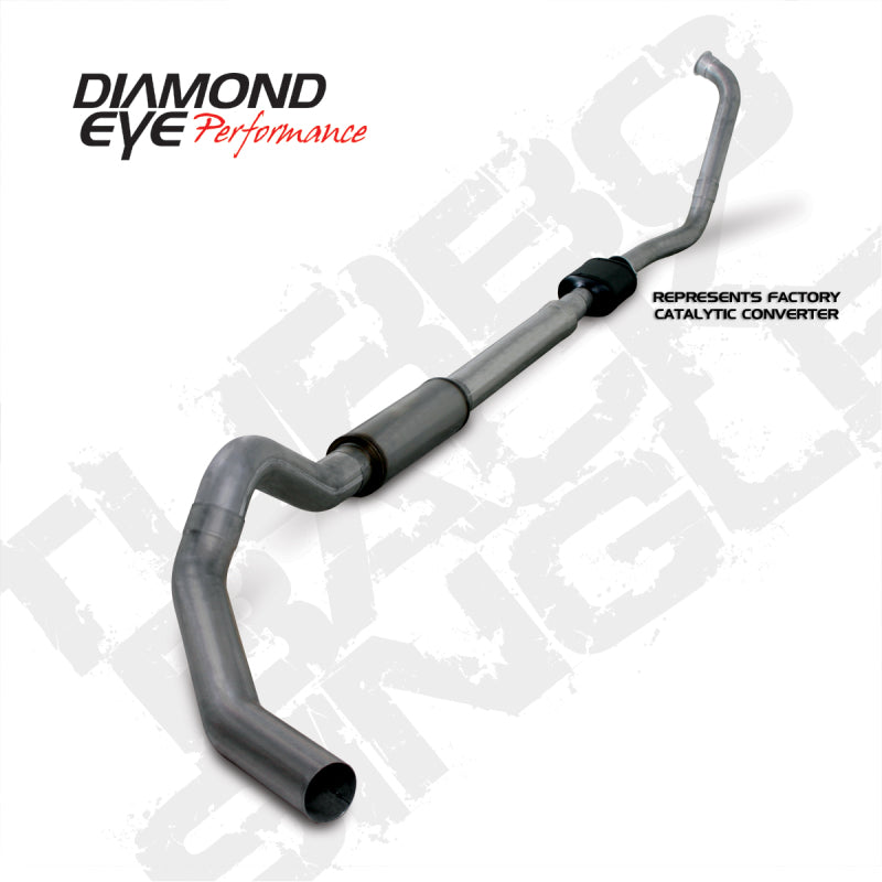 Diamond Eye Performance DEP Turbo Back Exhaust Kit SS Exhaust, Mufflers & Tips Turbo Back main image