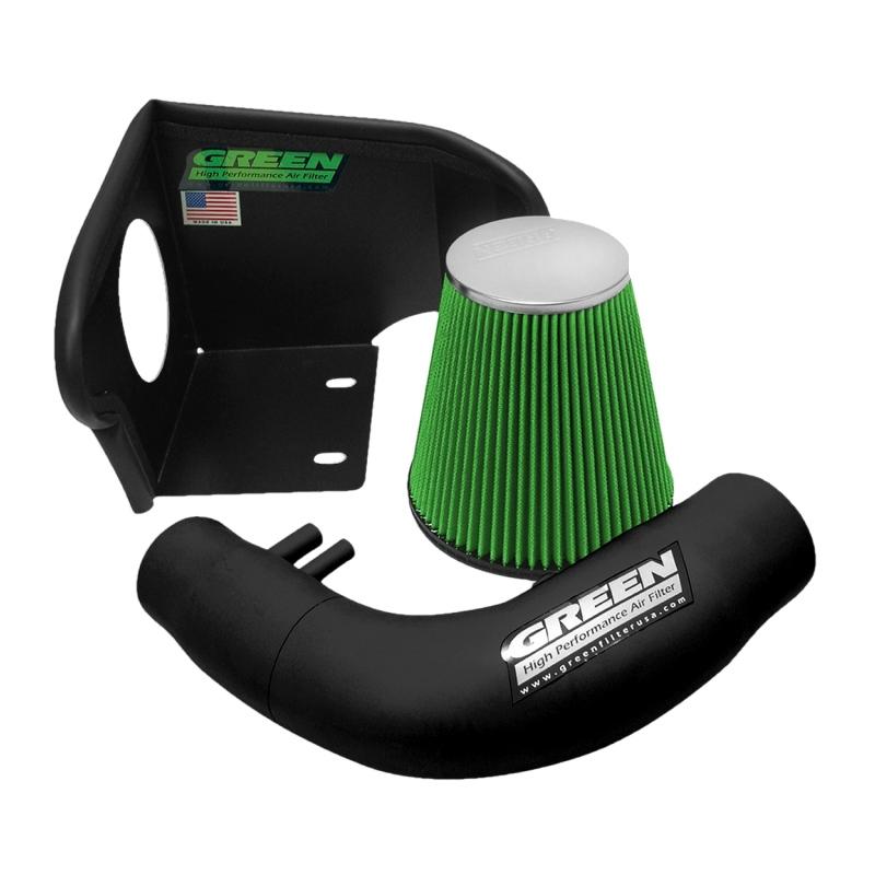 Green Filter 97-03 Ford Triton 4.8L V8 Cold Air Intake Kit 2552 Main Image